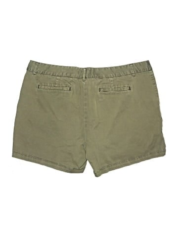 Caslon Khaki Shorts (view 2)
