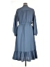 Max Studio Solid Blue Casual Dress Size XL (estimated) - photo 2