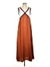 Unbranded 100% Polyester Orange Casual Dress Size S - photo 1