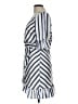 BB Dakota Stripes Blue Cocktail Dress Size 10 - photo 5