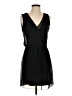 Zara 100% Polyester Solid Black Cocktail Dress Size XS - photo 1