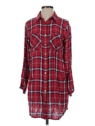 MICHAEL Michael Kors 3/4 Sleeve Button-Down Shirt (view 1)