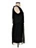 Zara 100% Polyester Solid Black Cocktail Dress Size XS - photo 4