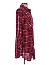 MICHAEL Michael Kors Plaid Red 3/4 Sleeve Button-Down Shirt Size 4 - photo 4