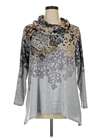 One World 3/4 Sleeve Blouse (view 1)