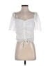 WAYF 100% Polyester Silver White Sleeveless Blouse Size S - photo 1