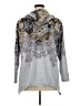 One World Gray 3/4 Sleeve Blouse Size XL - photo 2