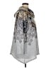 One World Gray 3/4 Sleeve Blouse Size XL - photo 4