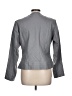 IMAN 100% Leather Gray Leather Jacket Size L - photo 2