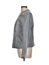 IMAN 100% Leather Gray Leather Jacket Size L - photo 5