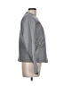 IMAN 100% Leather Gray Leather Jacket Size L - photo 4