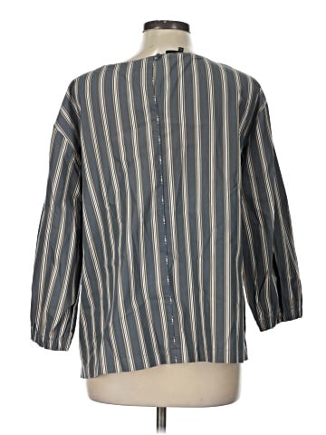 Lafayette 148 New York 3/4 Sleeve Blouse (view 2)