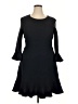 Eliza J Black Cocktail Dress Size 18 - photo 1
