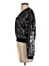 Rachel Comey 100% Polyester Metallic Black Pullover Sweater Size 4 - photo 5