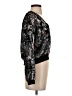 Rachel Comey 100% Polyester Metallic Black Pullover Sweater Size 4 - photo 4