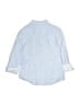 Brooks Brothers 100% Cotton Checkered-gingham Blue Short Sleeve Button-Down Shirt Size 12 - photo 2
