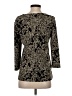 JM Collection Black 3/4 Sleeve Top Size S (petite) - photo 2