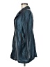 Neesh by D.A.R. Teal 3/4 Sleeve Button-Down Shirt Size M - photo 5