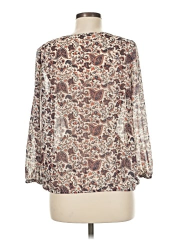 Lucky Brand 3/4 Sleeve Blouse (view 2)