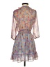 Zara Paisley Blue Casual Dress Size S - photo 2