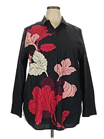Chico's Long Sleeve Button-Down Shirt (view 1)