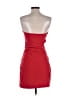 Zara 100% Polyester Red Cocktail Dress Size XS - photo 2
