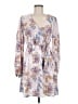 Shein 100% Polyester Print Ivory Casual Dress Size M - photo 1