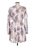 Shein 100% Polyester Print Ivory Casual Dress Size M - photo 2