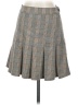 Pilcro Plaid Gray Casual Skirt Size 0 - photo 1