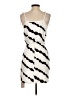 Emery Rose Stripes Ivory Cocktail Dress Size S - photo 2
