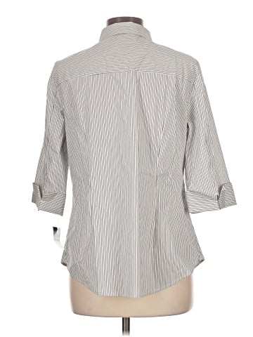 Liz Claiborne Career 3/4 Sleeve Button-Down Shirt (view 2)