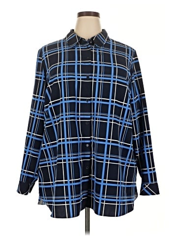 Susan Graver Long Sleeve Blouse (view 1)