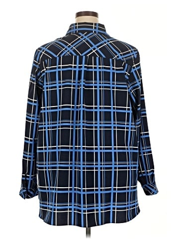 Susan Graver Long Sleeve Blouse (view 2)