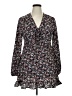 AX Paris 100% Polyester Floral Black Casual Dress Size 14 - photo 1