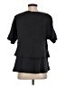 Cos Black Short Sleeve Blouse Size 4 - photo 2