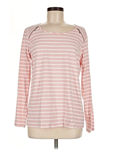 Susan Graver Long Sleeve T-Shirt (view 1)