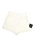 Lulus 100% Polyester Tweed Ivory Shorts Size S - photo 1