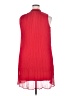 DKNY 100% Polyester Red Cocktail Dress Size 8 - photo 2