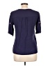 Ashir Aley Blue Short Sleeve Blouse Size M - photo 2