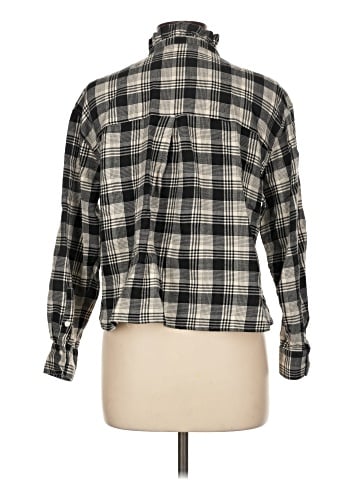 Banana Republic Factory Store Long Sleeve Button-Down Shirt (view 2)