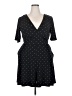 Unbranded Polka Dots Black Romper Size 2X Plus (2) - photo 1
