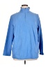 Lands' End 100% Polyester Blue Fleece Size 1X - photo 1