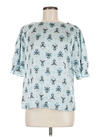 Ann Taylor LOFT Outlet Short Sleeve Blouse (view 1)