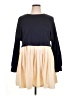 Lillusory Color Block Tan Casual Dress Size XL - photo 1