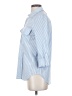 Casa Cabana Stripes Blue 3/4 Sleeve Blouse Size XS - photo 5