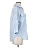 Casa Cabana Stripes Blue 3/4 Sleeve Blouse Size XS - photo 4