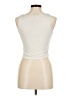 Pink Rose Ivory Sleeveless Top Size M - photo 1