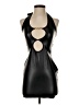PrettyLittleThing 100% Polyester Black Cocktail Dress Size 4 - photo 1