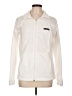 Columbia 100% Polyester Solid Ivory White Jacket Size L - photo 1