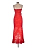 The Sang 100% Polyester Red Cocktail Dress Size L - photo 2